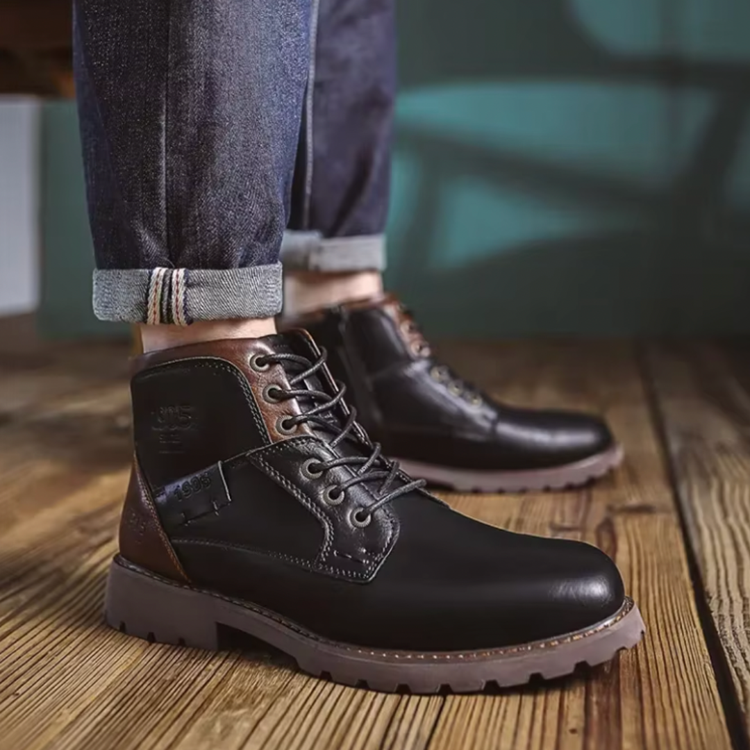 Aaron™ | Vintage Leather Boots